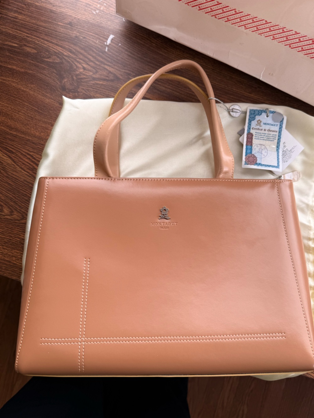 Brand new Caramel Leather Handbag